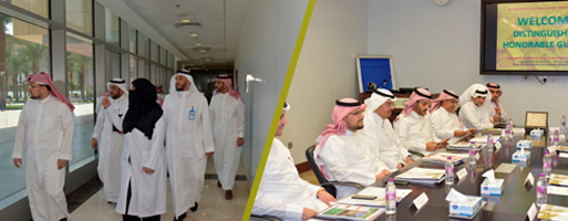 Saudi Commission for Health Speci​​alties Visit to MNG-HA - Jeddah
