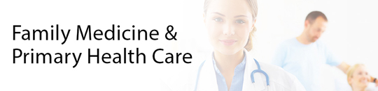 Family Medicine and Primary Health Care banner