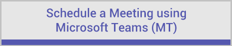 Schedule a Meeting using MT