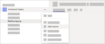 Create standerd channel