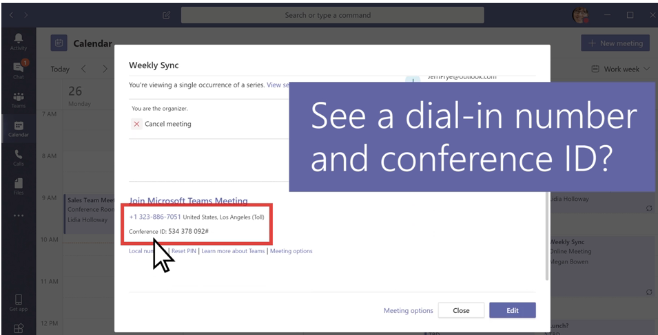 choices of join meeting